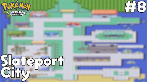 pokemon sapphire walkthrough slateport.